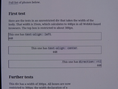 The bug does not occur on the Samsung Note I, Android 4.0.3